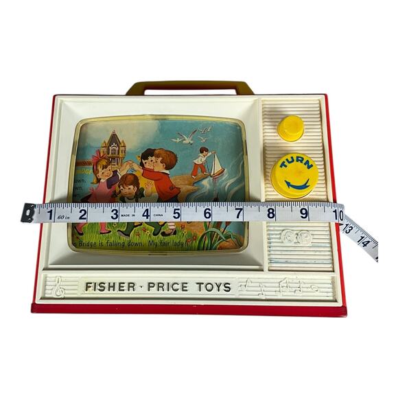 Fisher-Price Movie Viewer Theater 2 Films London Bridge Row Row Row Your Boat - Picture 11 of 13